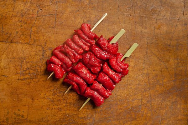 Beef Skewers Chinese Style 3 x100g | Isle of Wight Meat Co.